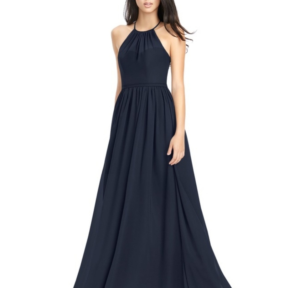 Azazie Navy Blue Bridesmaid Dress
